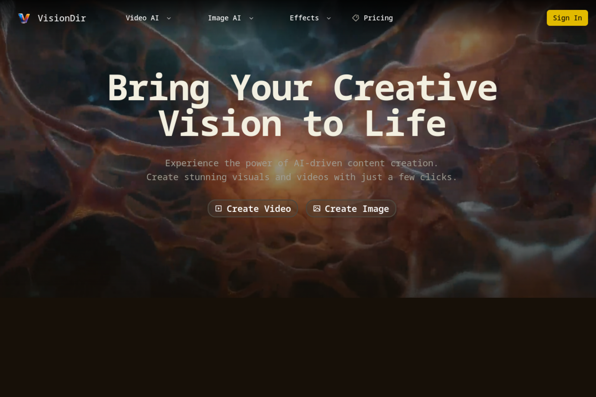 VisionDir screenshot